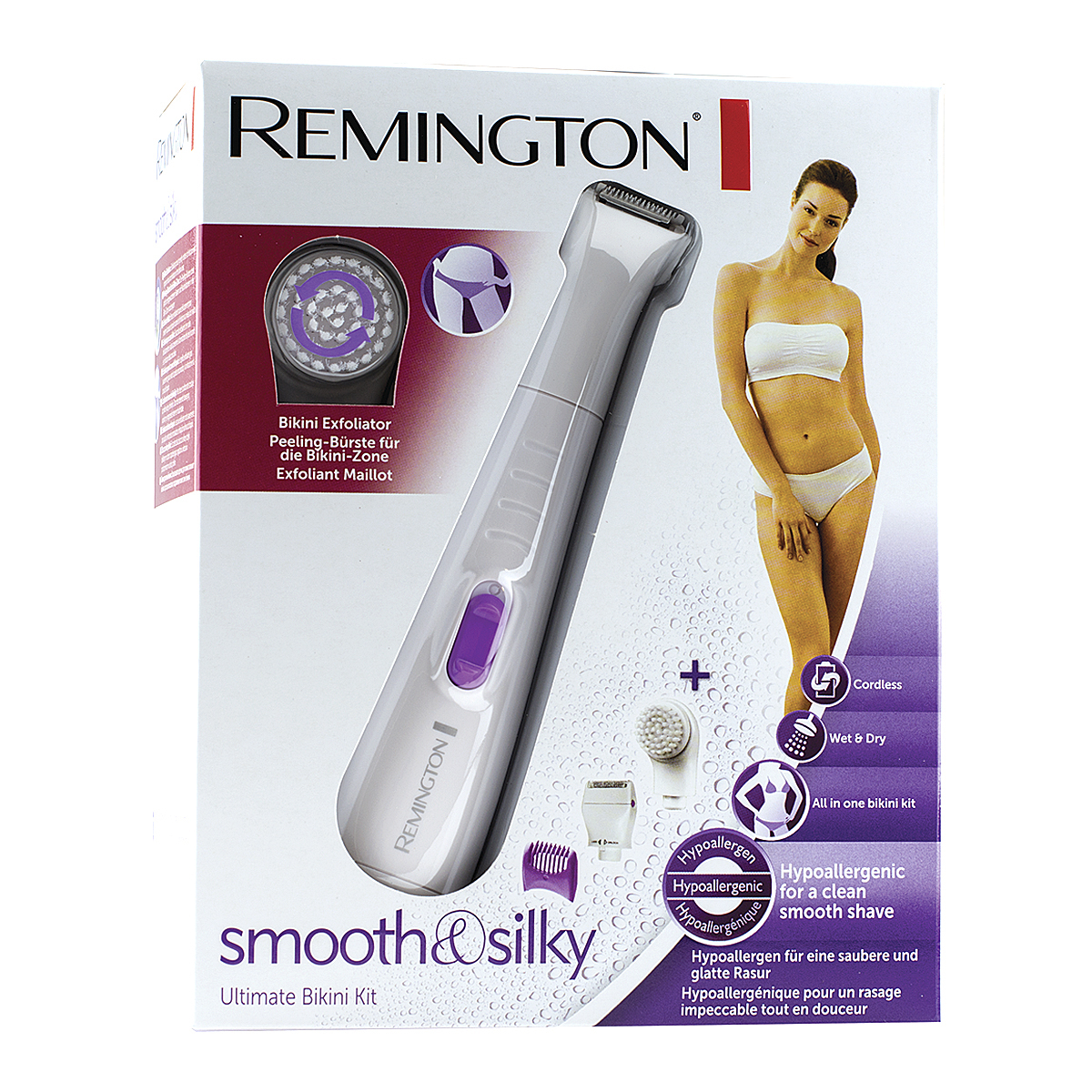 remington smooth and silky ultimate bikini kit