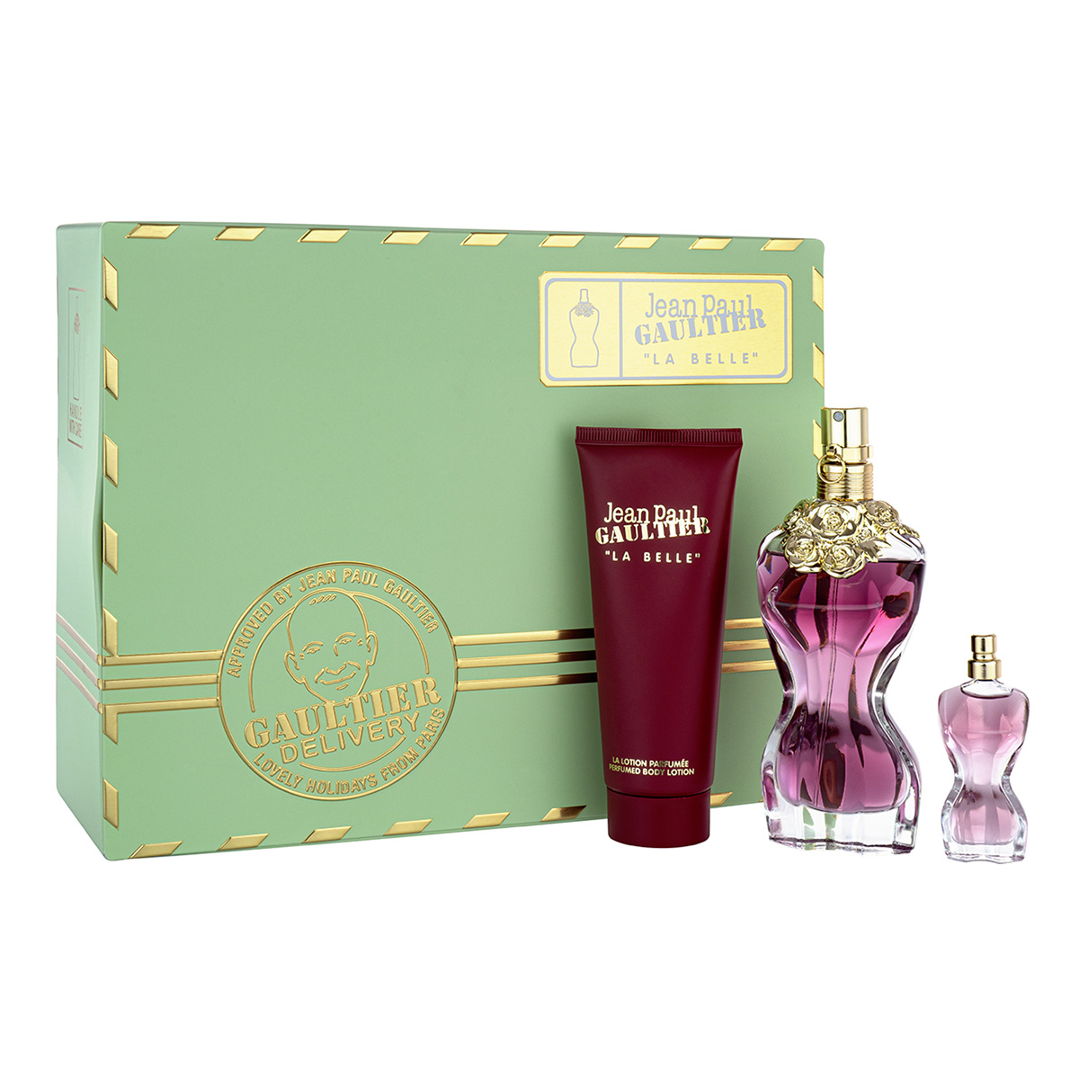 Jean Paul Gaultier La Belle Eau de Parfum 50ml 3 Piece Gift Set BeautyBuys Ireland