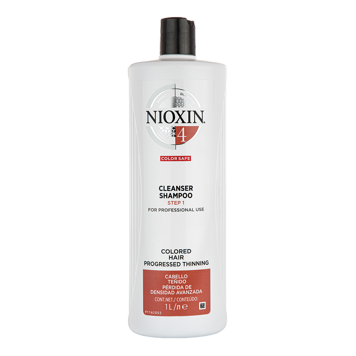 Nioxin System 4 Cleanser Shampoo 1000ml for Coloured Hair with