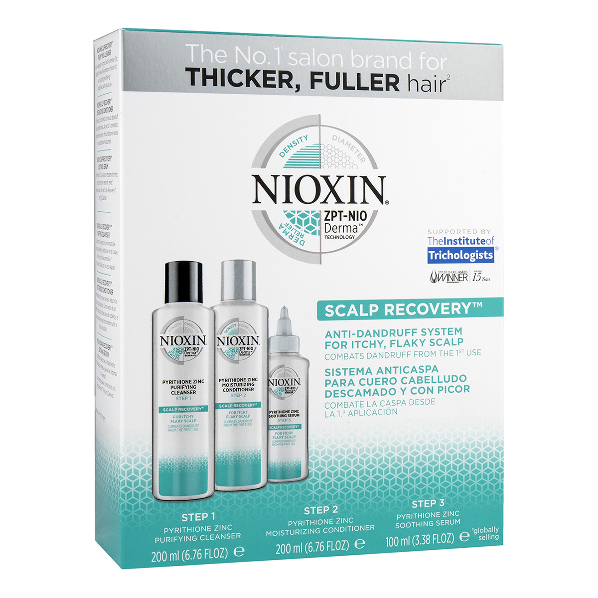 Nioxin Scalp Recovery 3 Step Recovery System Kit BeautyBuys Ireland