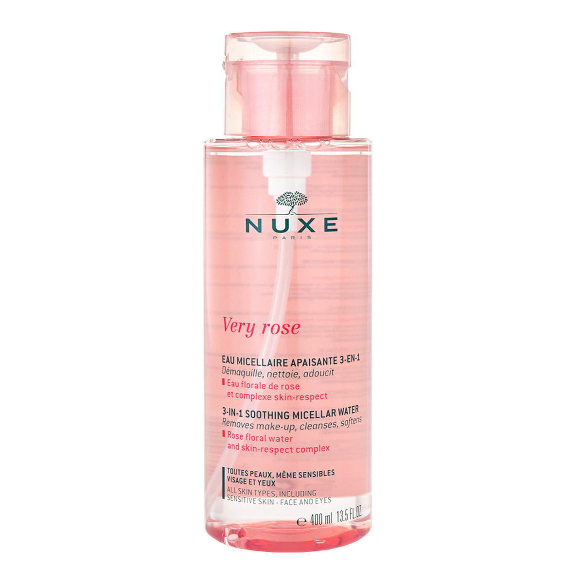 nuxe micellar cleansing water 400ml