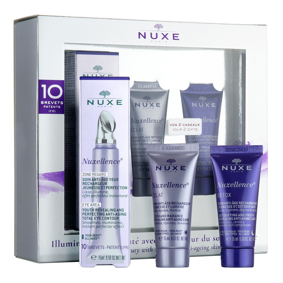 nuxe skincare set