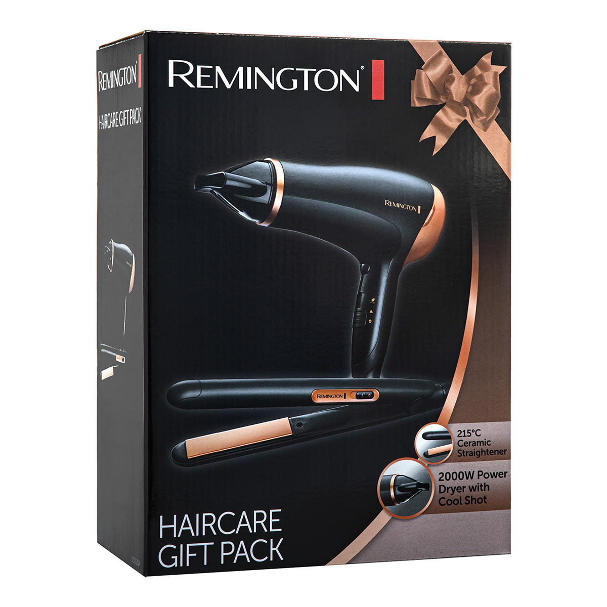 remington hair dryer and straightener set