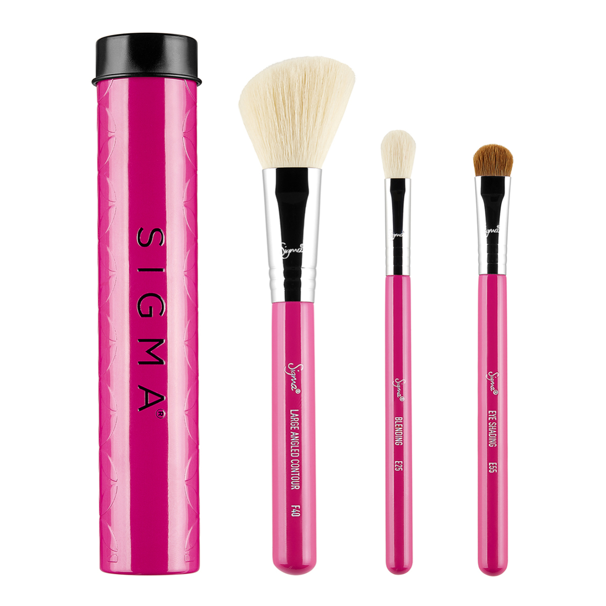 Sigma Beauty Essential Trio 4 Piece Brush Set BeautyBuys Ireland