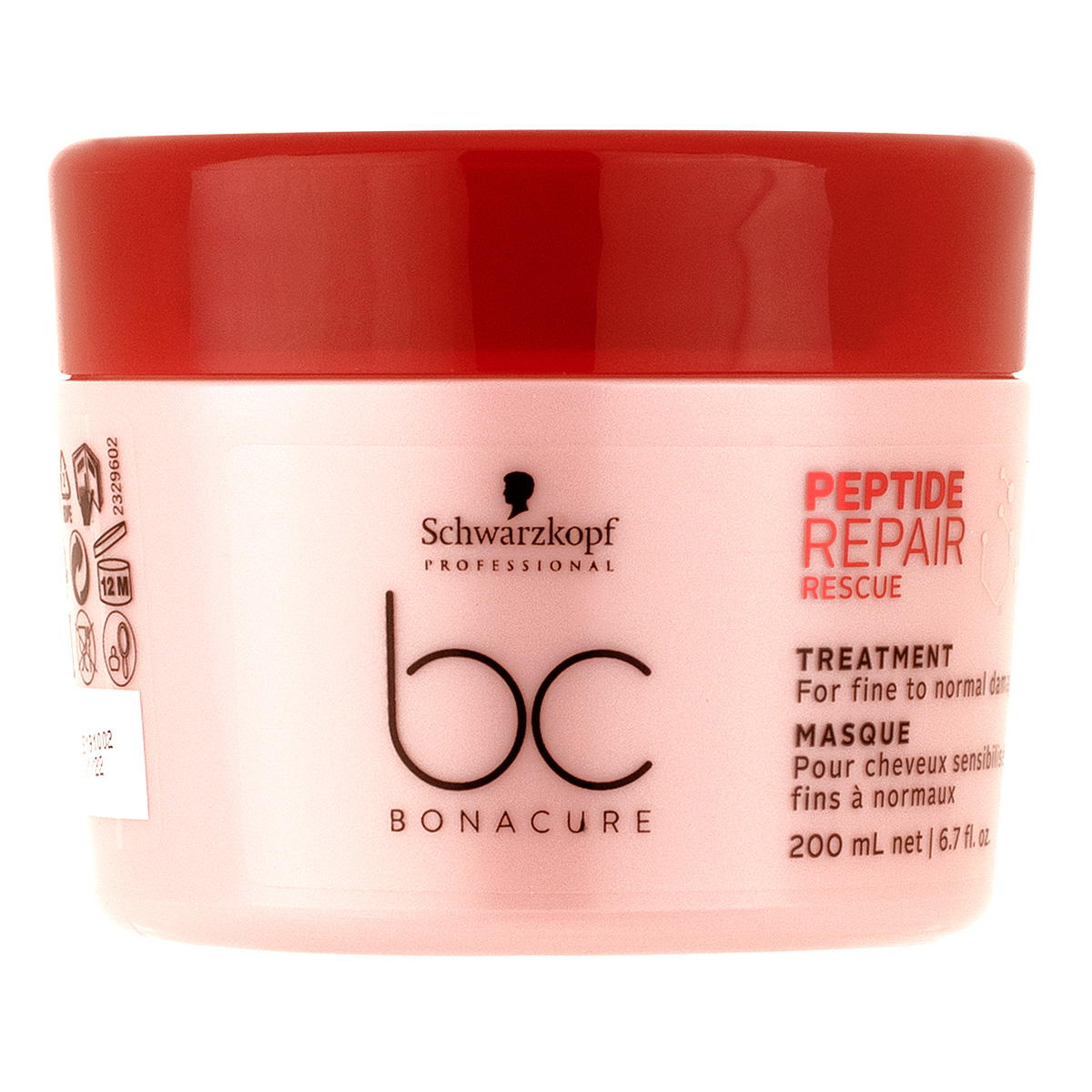 Schwarzkopf BC Bonacure Peptide Repair Rescue Treatment 200ml For Fine