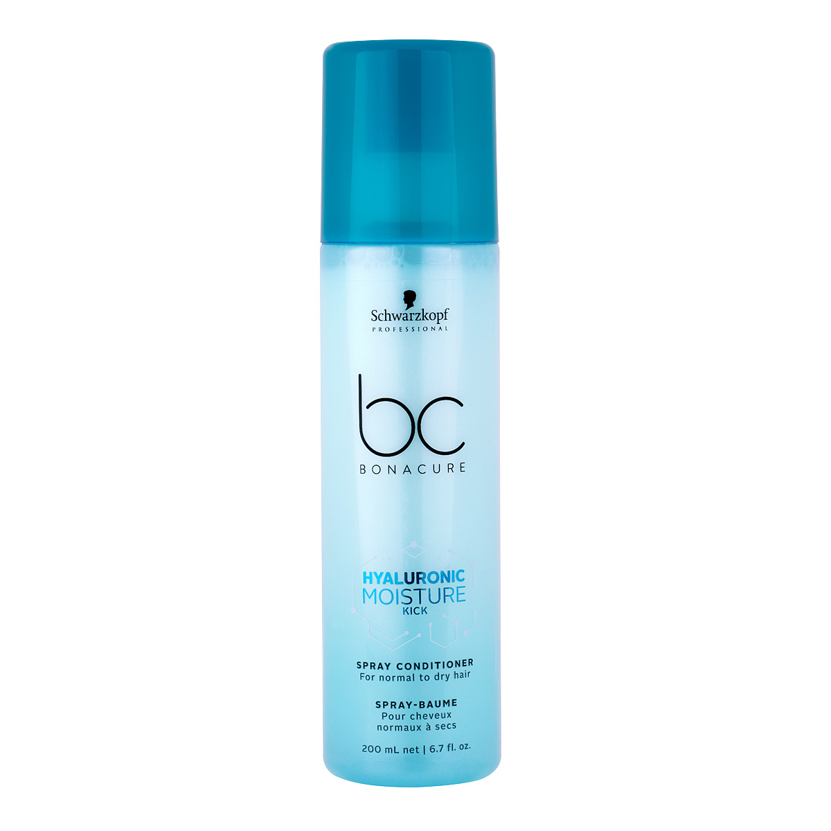 Schwarzkopf Hyaluronic Moisture Kick Spray Conditioner 200ml For Normal