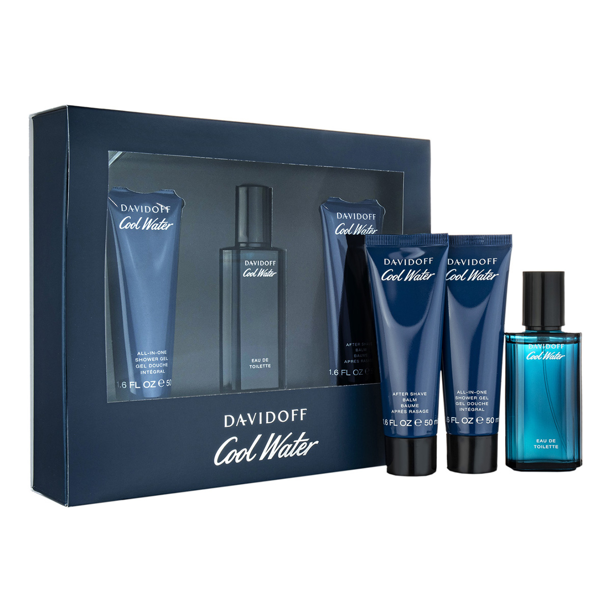 Davidoff Cool Water Eau de Toilette 40ml Gift Set