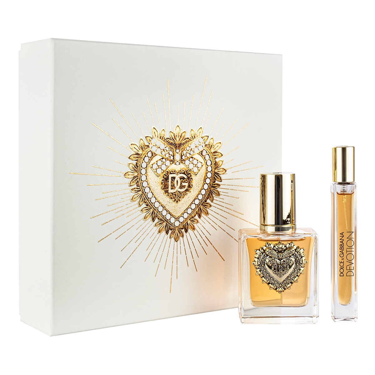 香水(ユニセックス) Dolce & Gabbana Devotion 50ml & 5ml Devotion Eau de Parfum
