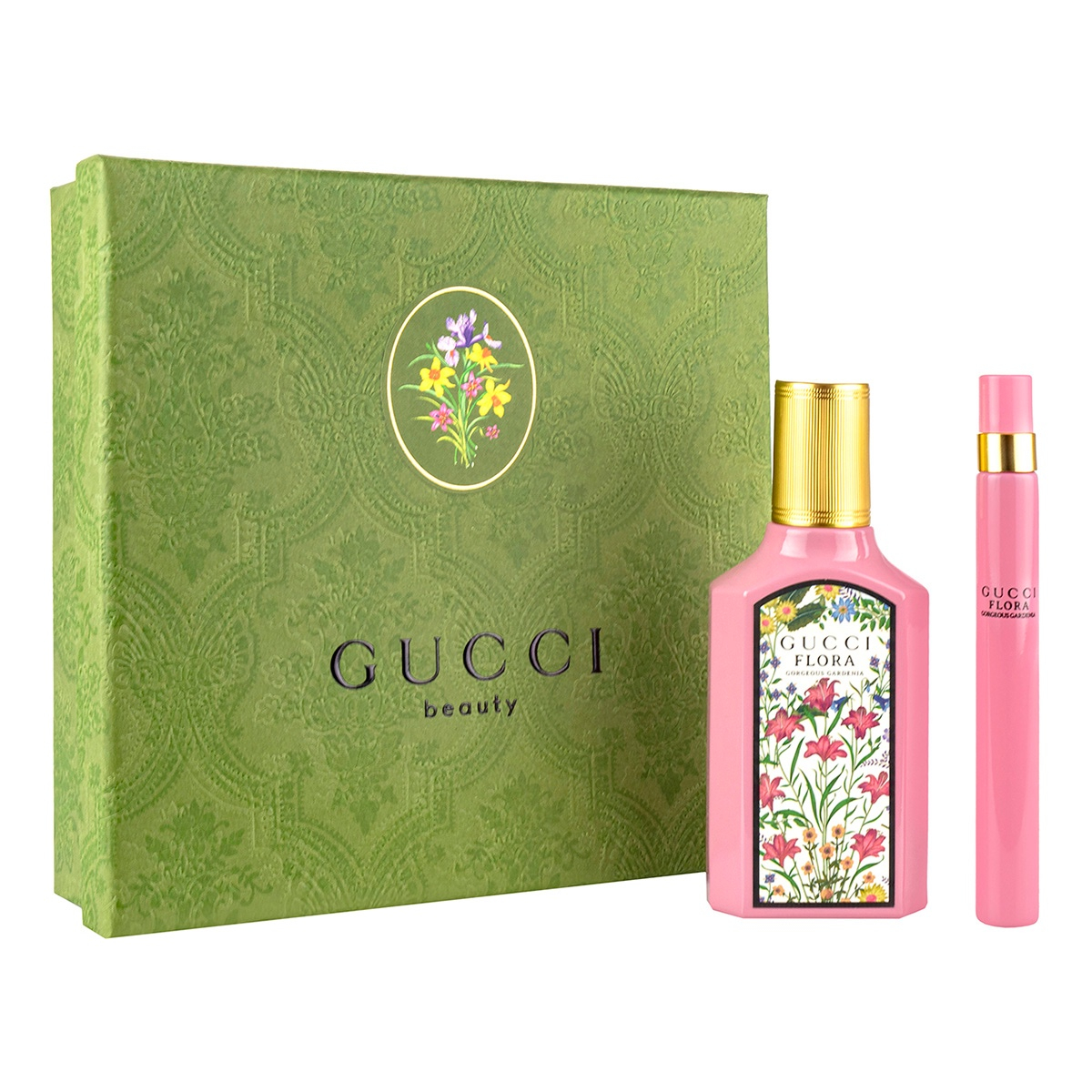 Gucci Flora Gorgeous Gardenia Eau de Parfum 50ml 10ml Purse Size