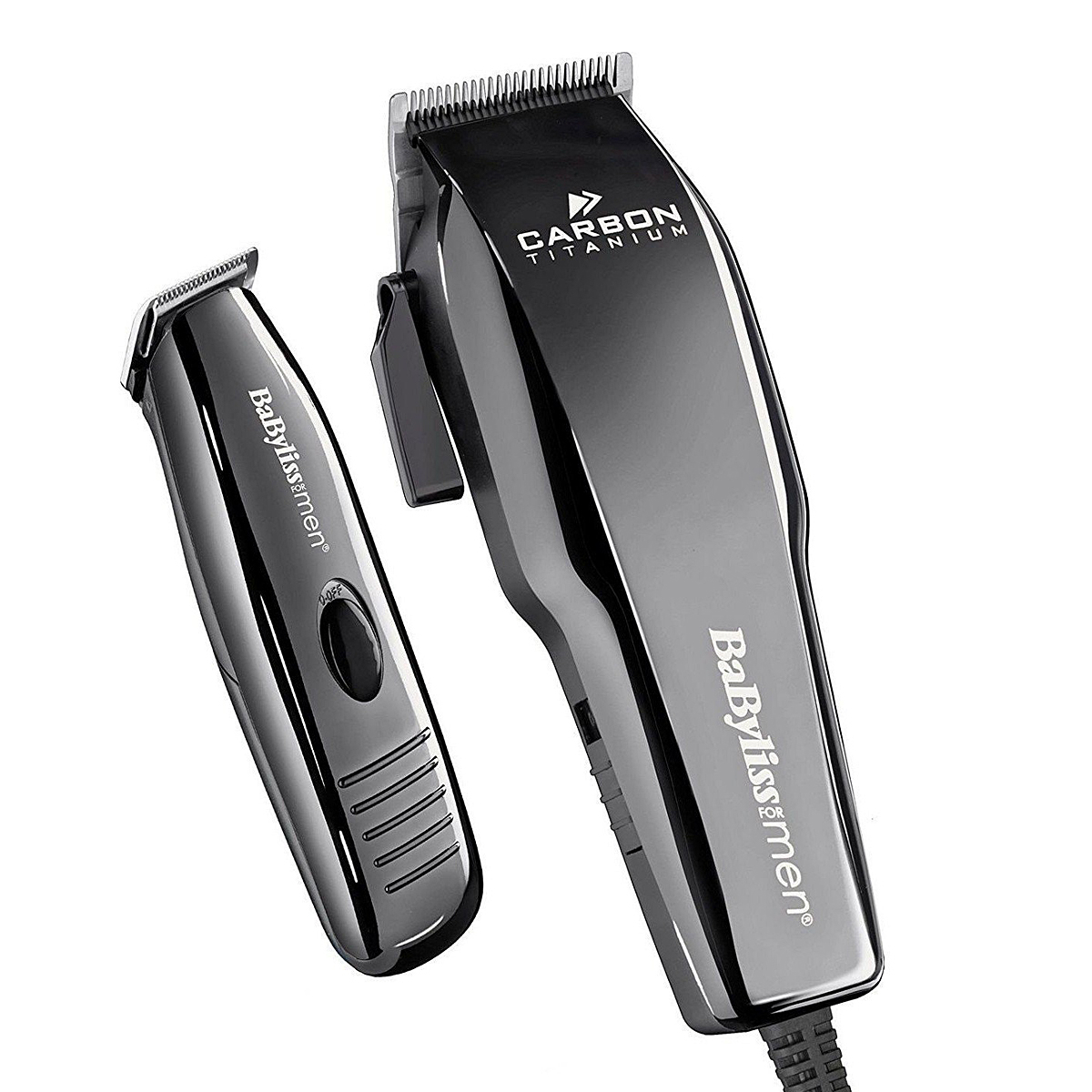 Babyliss For Men Carbon Titanium Hair Clipper with Trimmer Kit | BeautyBuys  Ireland