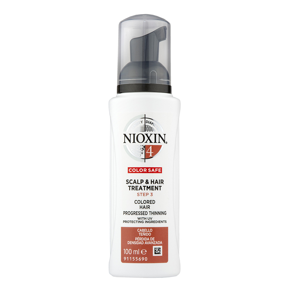 Nioxin System 4 Scalp & Hair Treatment 100ml for Colored Hair with ...