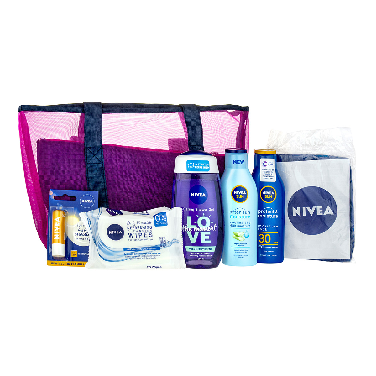 Nivea Sun, Sea The Sand & Me 7 Piece Sun Protection Gift Set