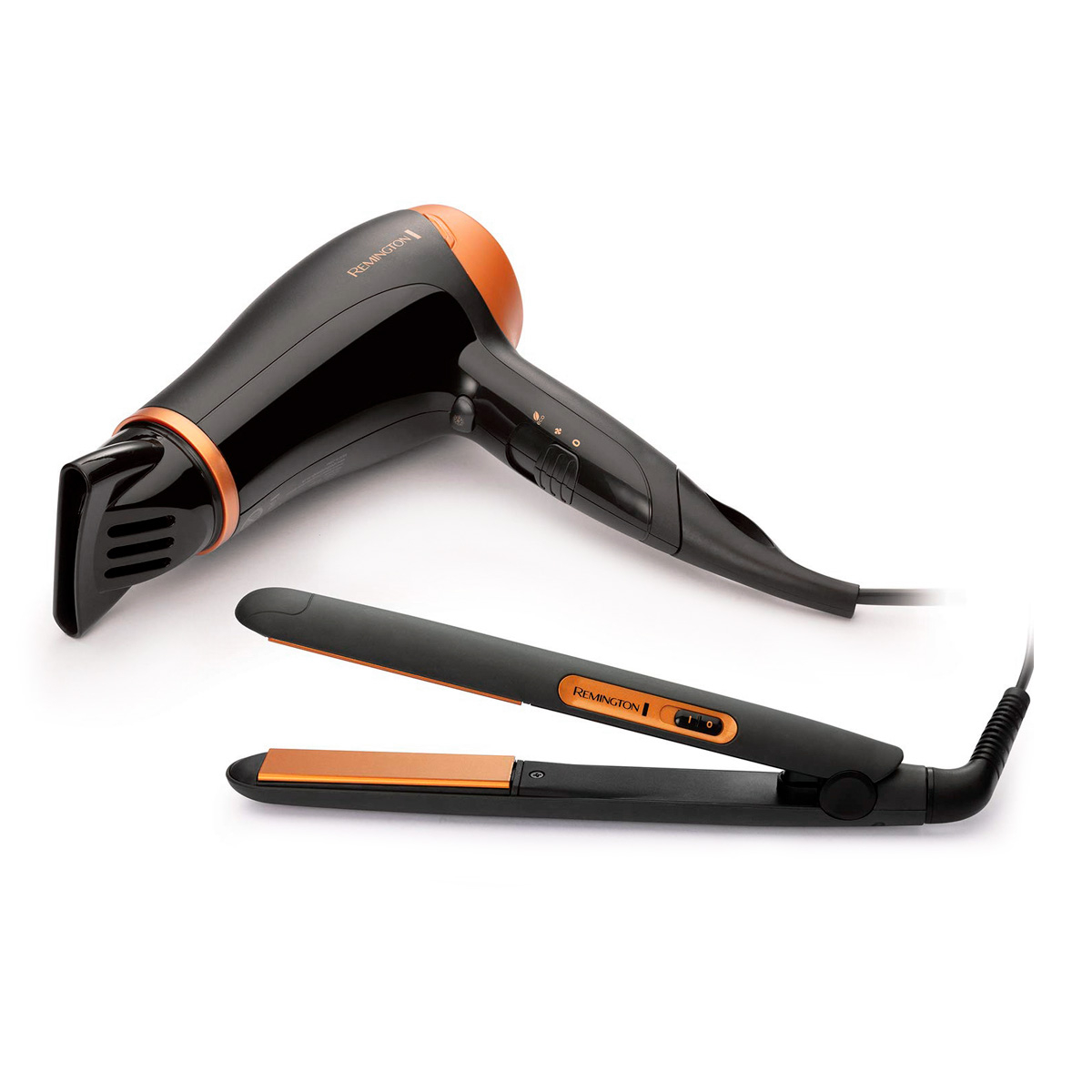 Remington Hair Dryer And Straightener Gift Pack D3012GP