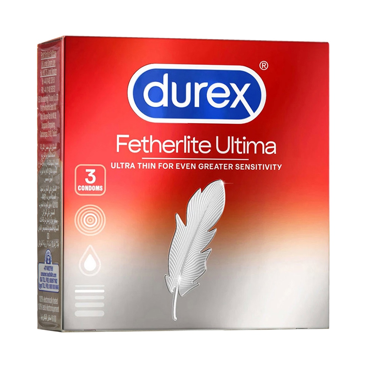 Durex Condoms Fetherlite Ultima Pack of 3