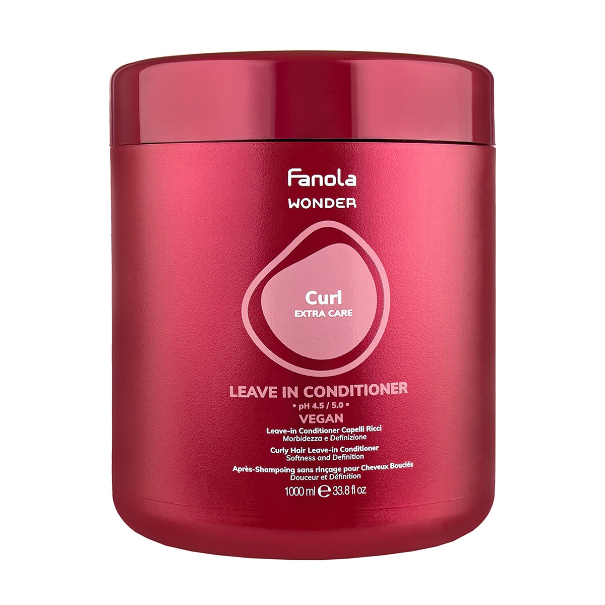 Fanola Wonder Curl Curly Hair Leave-In Conditioner 1000ml