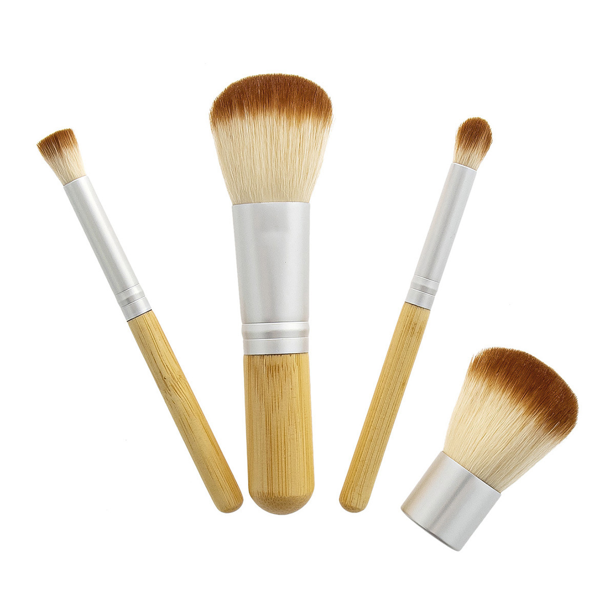 Tools For Beauty Mimo Bamboo 4 Piece Make-Up Brush Set