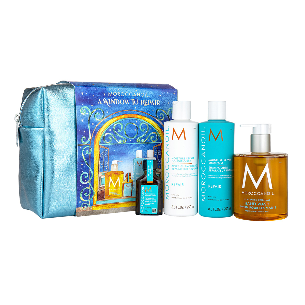 Moroccanoil Moisture Repair 4 Piece Gift Set with Toilet Bag