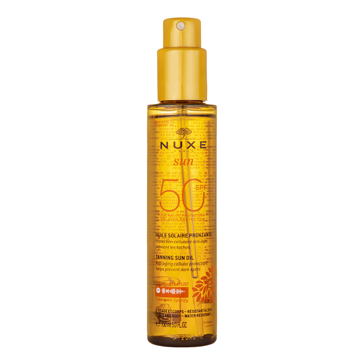 Nuxe Sun Tanning Sun Oil SPF 50 150ml